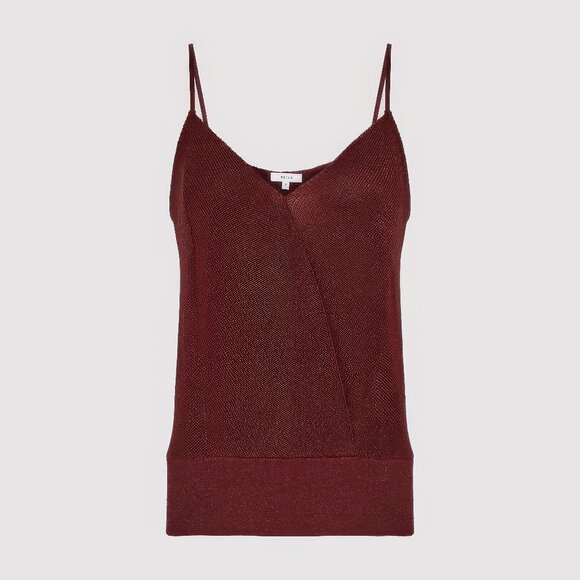 Reiss Claudia Metallic Cami, size XS - Picture 1 of 7